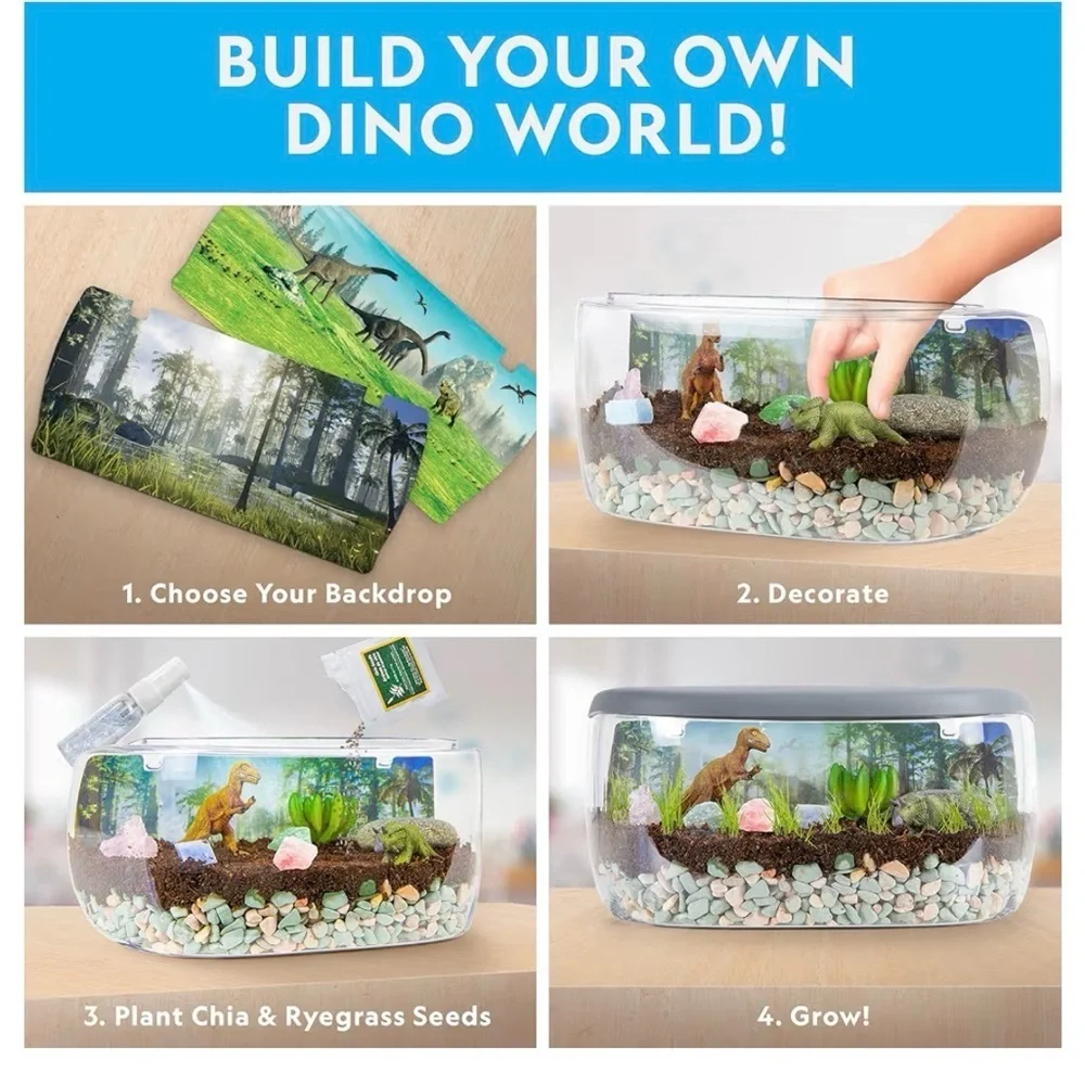 National Geographic Dinosaur Terrarium Kit.